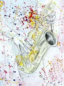 Saxophonhände